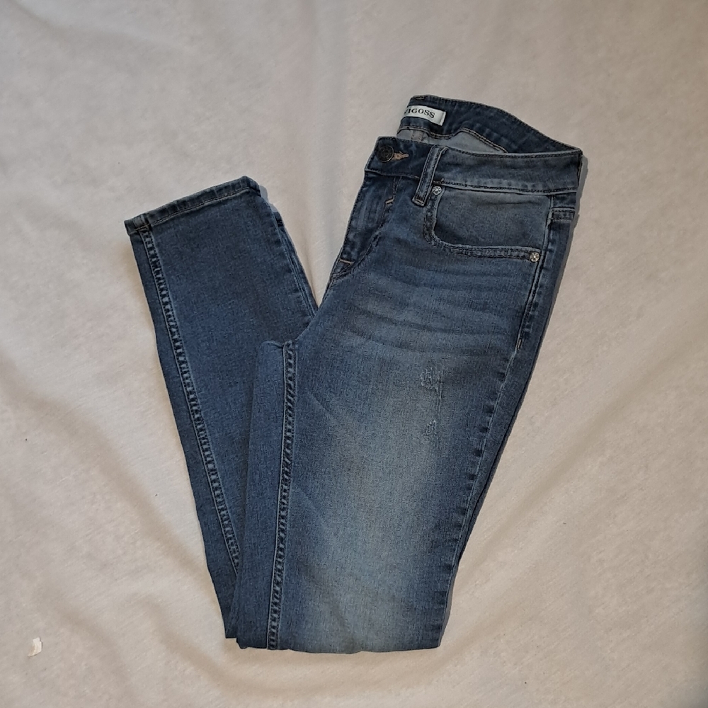 Vigoss Thompson Tomboy‎ Distressed Light Wash Jeans. Size 28.